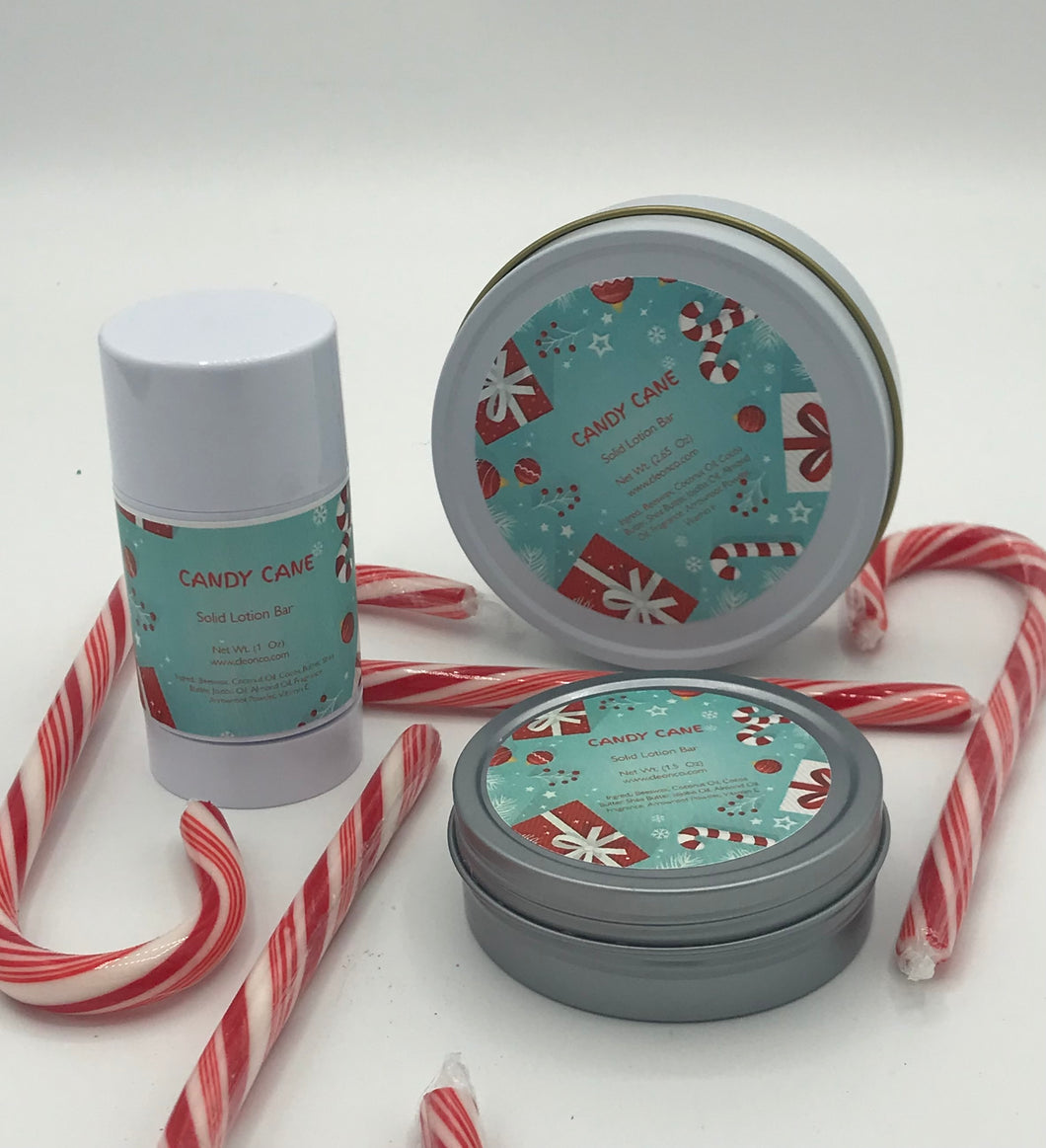 Candy Cane Lotion Bar