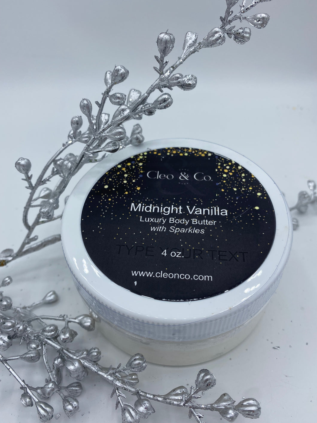 Midnight Vanilla Sparkle Body Butter